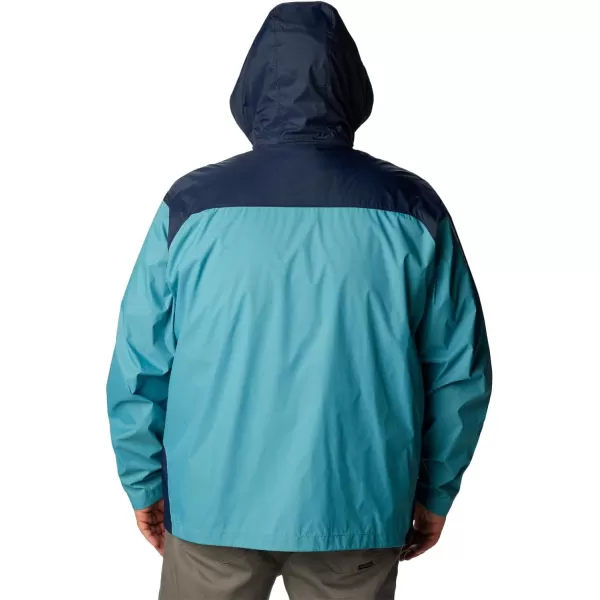 imageColumbia Mens Glennaker Rain JacketShastaCollegiate Navy