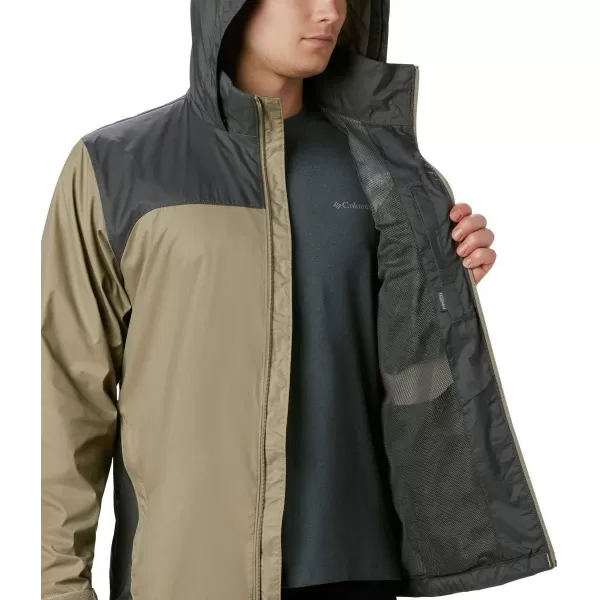 imageColumbia Mens Glennaker Rain JacketTusk  Grill