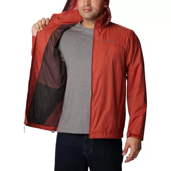 imageColumbia Mens Glennaker Rain JacketWarp Red