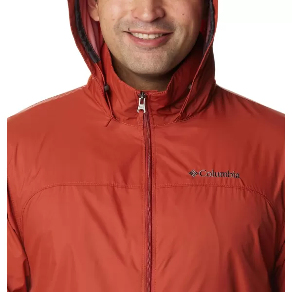 imageColumbia Mens Glennaker Rain JacketWarp Red