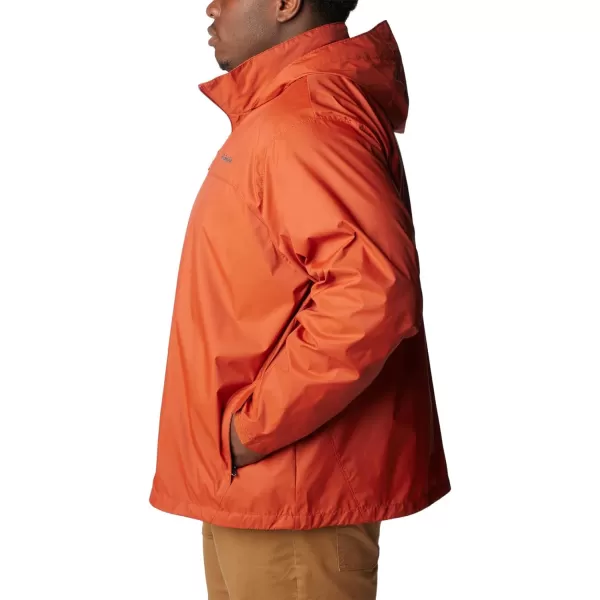 imageColumbia Mens Glennaker Rain JacketWarp Red