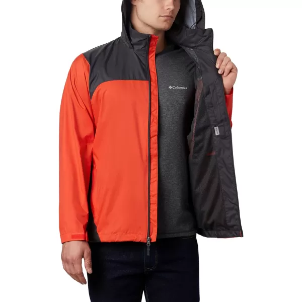 imageColumbia Mens Glennaker Rain JacketWildfireShark