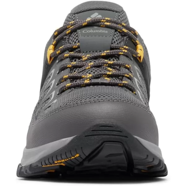 imageColumbia Mens Granite Trail Hiking ShoeDark GreyGolden Yellow