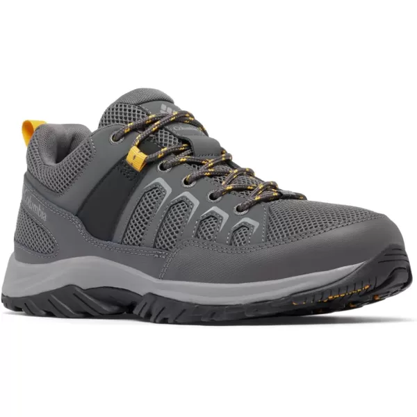 imageColumbia Mens Granite Trail Hiking ShoeDark GreyGolden Yellow