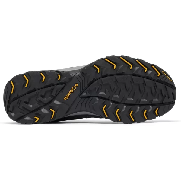 imageColumbia Mens Granite Trail Hiking ShoeDark GreyGolden Yellow