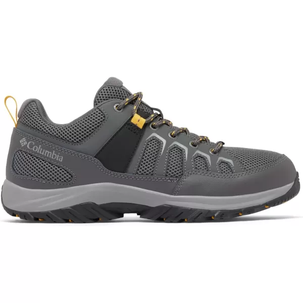 imageColumbia Mens Granite Trail Hiking ShoeDark GreyGolden Yellow