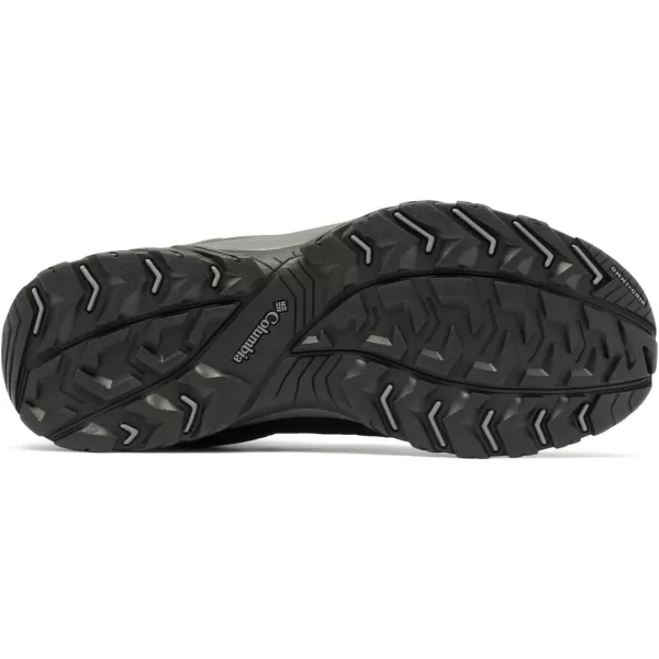 imageColumbia Mens Granite Trail Mid Waterproof Hiking ShoeBlackTitanium Grey Steel
