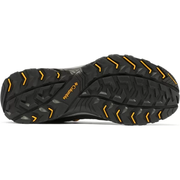 imageColumbia Mens Granite Trail Mid Waterproof Hiking ShoeDark GreyRaw Honey