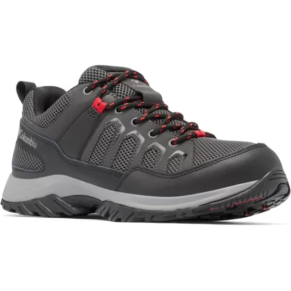 imageColumbia Mens Granite Trail Waterproof Hiking ShoeSharkMountain Red