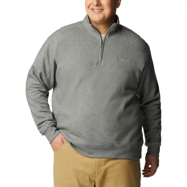 imageColumbia Mens Hart Mountain Ii Half ZipCharcoal Heather