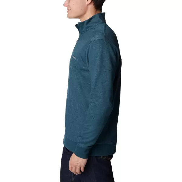 imageColumbia Mens Hart Mountain Ii Half ZipNight Wave Heather