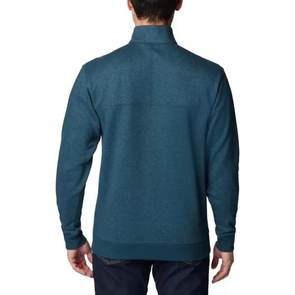 imageColumbia Mens Hart Mountain Ii Half ZipNight Wave Heather
