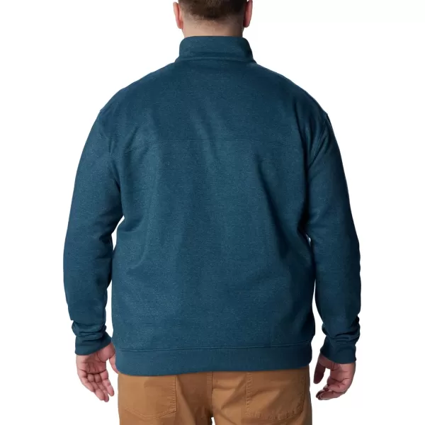 imageColumbia Mens Hart Mountain Ii Half ZipNight Wave Heather