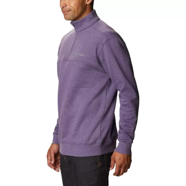 imageColumbia Mens Hart Mountain Ii Half ZipSoft Purple Heather