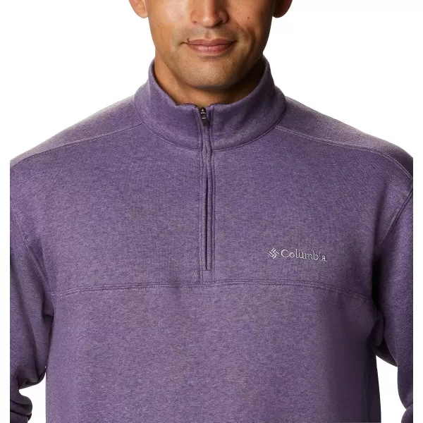 imageColumbia Mens Hart Mountain Ii Half ZipSoft Purple Heather