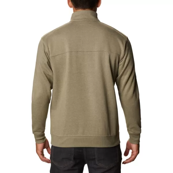 imageColumbia Mens Hart Mountain Ii Half ZipStone Green Heather