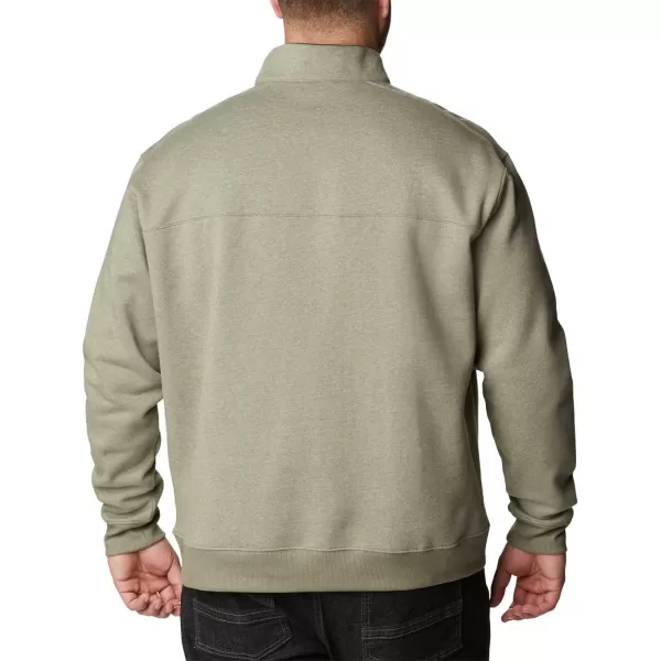 imageColumbia Mens Hart Mountain Ii Half ZipStone Green Heather