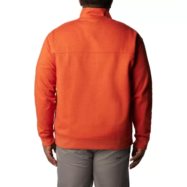 imageColumbia Mens Hart Mountain Ii Half ZipWarp Red Heather