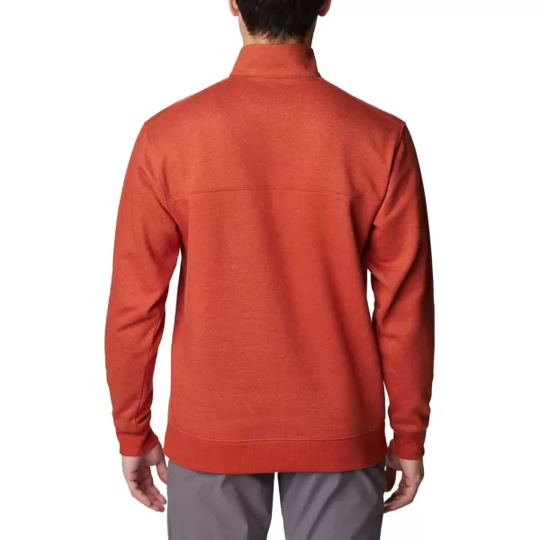 imageColumbia Mens Hart Mountain Ii Half ZipWarp Red Heather