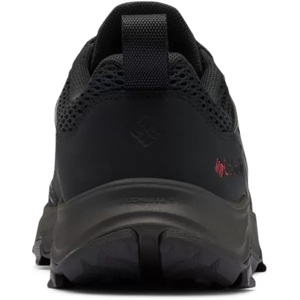 imageColumbia Mens Hatana Breathe Hiking ShoeBlackMountain Red