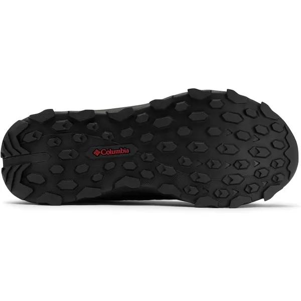 imageColumbia Mens Hatana Breathe Hiking ShoeBlackMountain Red