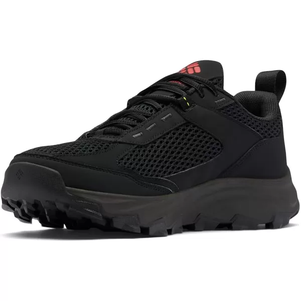 imageColumbia Mens Hatana Breathe Hiking ShoeBlackMountain Red