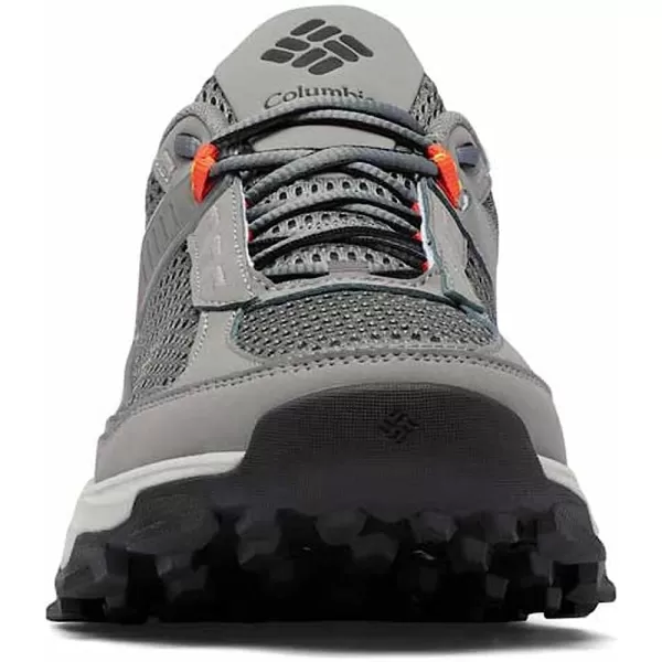 imageColumbia Mens Hatana Breathe Hiking ShoeTi Grey Steel Red Quartz
