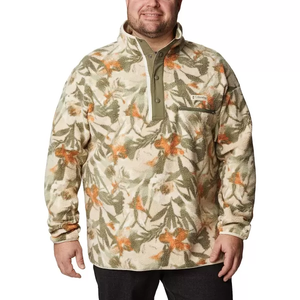 imageColumbia Mens Helvetia Half Snap FleeceAncient Fossil Floriculture
