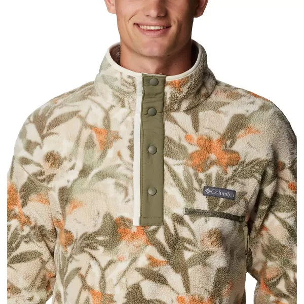 imageColumbia Mens Helvetia Half Snap FleeceAncient Fossil Floriculture