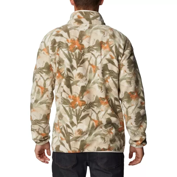imageColumbia Mens Helvetia Half Snap FleeceAncient Fossil Floriculture
