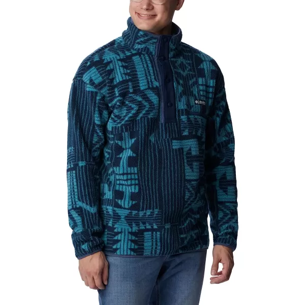 imageColumbia Mens Helvetia Half Snap FleeceCollegiate Navy Passages