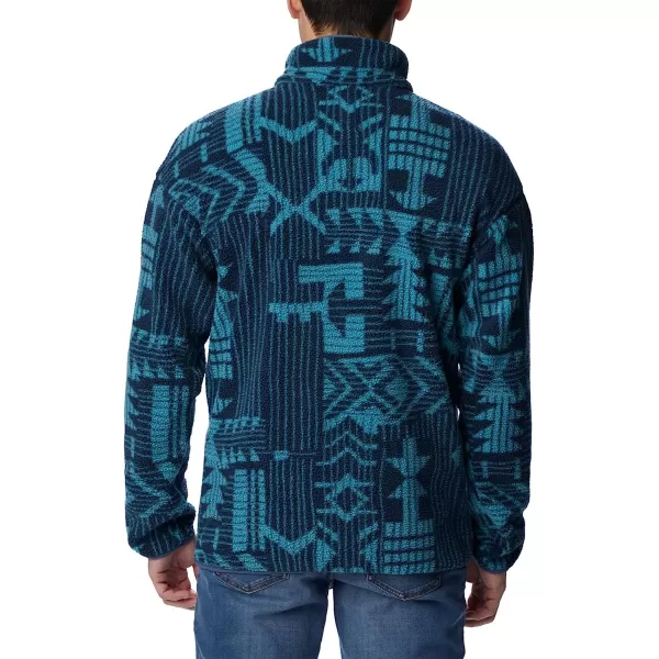 imageColumbia Mens Helvetia Half Snap FleeceCollegiate Navy Passages