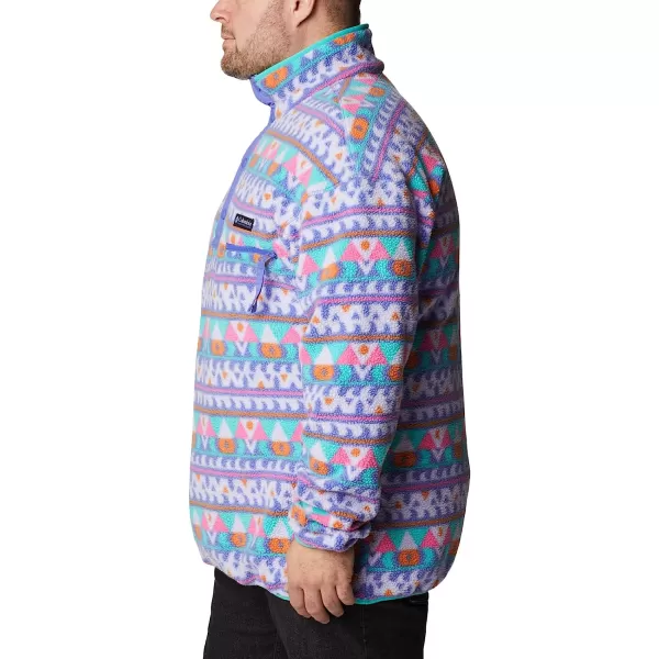 imageColumbia Mens Helvetia Half Snap FleecePurple Lotus Camp Blanket