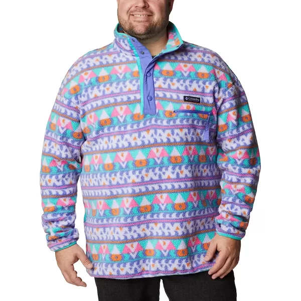 imageColumbia Mens Helvetia Half Snap FleecePurple Lotus Camp Blanket