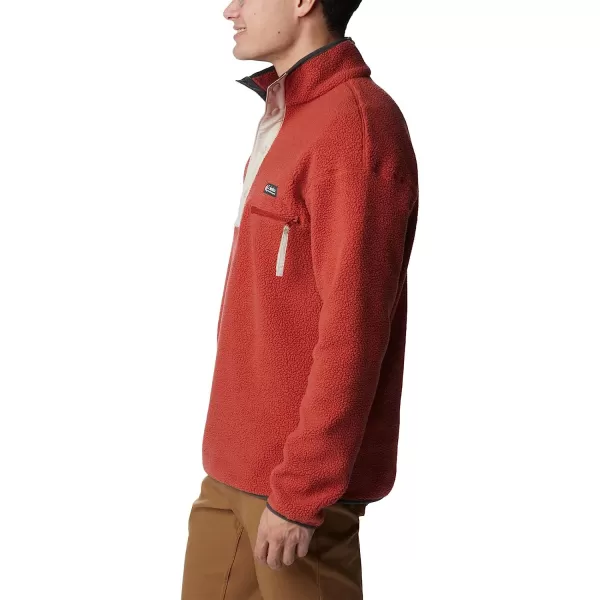 imageColumbia Mens Helvetia Half Snap FleeceWarp Red