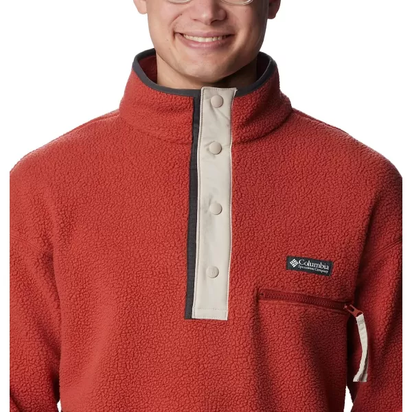 imageColumbia Mens Helvetia Half Snap FleeceWarp Red