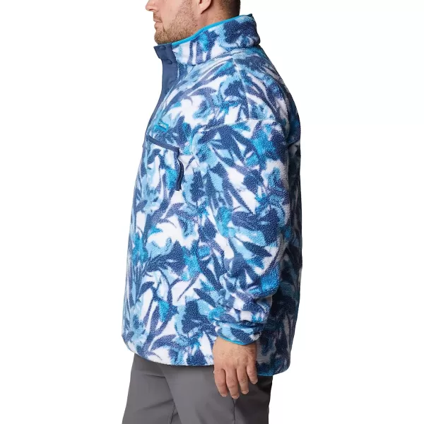 imageColumbia Mens Helvetia Half Snap FleeceWhite Floriculture