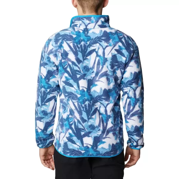 imageColumbia Mens Helvetia Half Snap FleeceWhite Floriculture