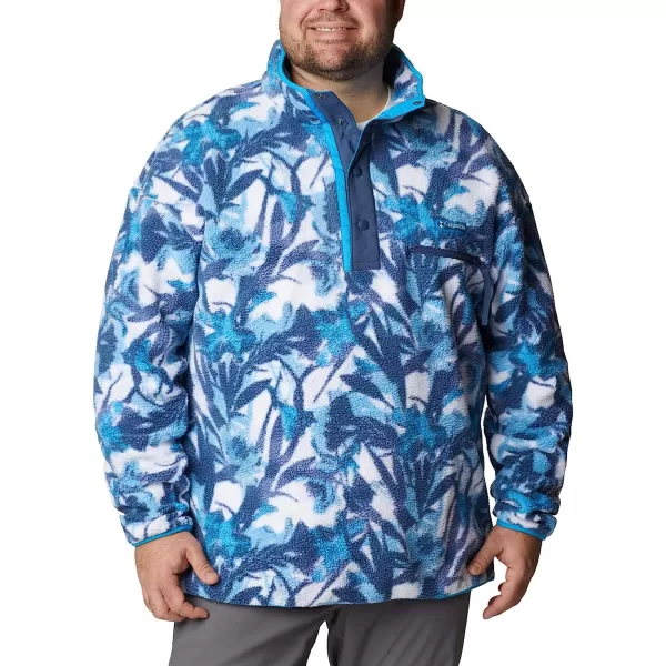 imageColumbia Mens Helvetia Half Snap FleeceWhite Floriculture