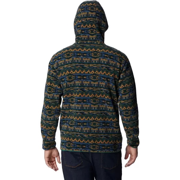 imageColumbia Mens Helvetia HoodieSpruce 80s Stripe Print