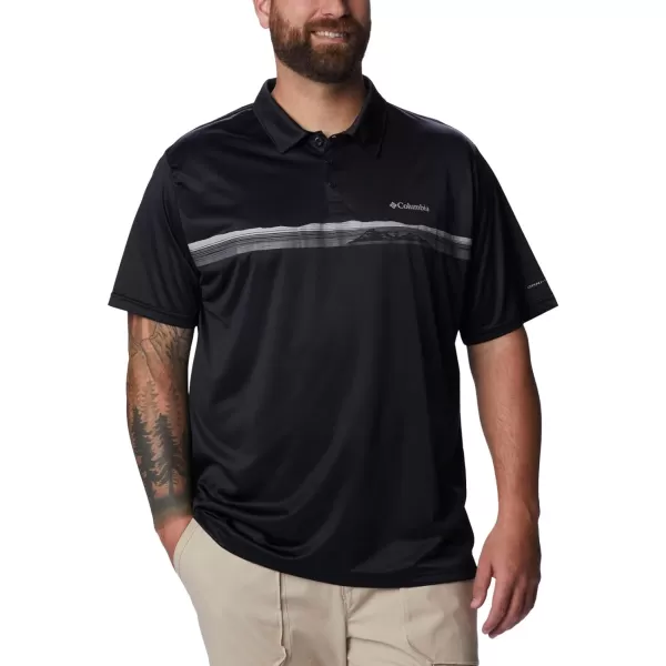 imageColumbia Mens Hike Novelty PoloBlack