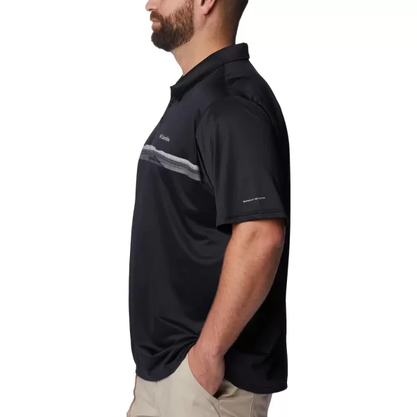 imageColumbia Mens Hike Novelty PoloBlack