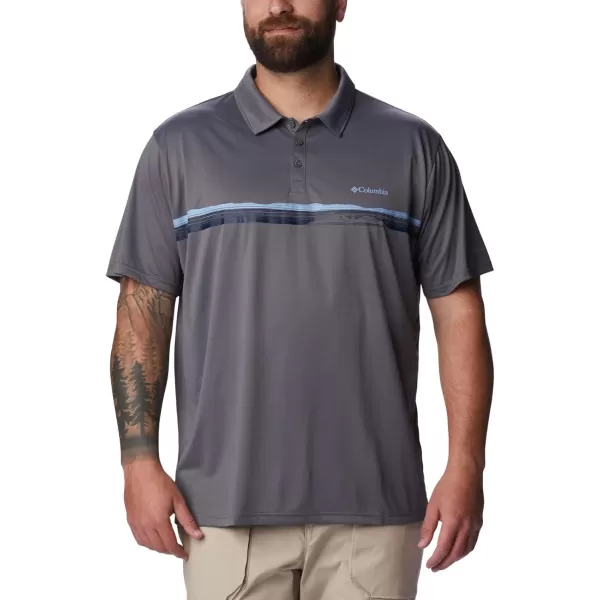 imageColumbia Mens Hike Novelty PoloCity Grey
