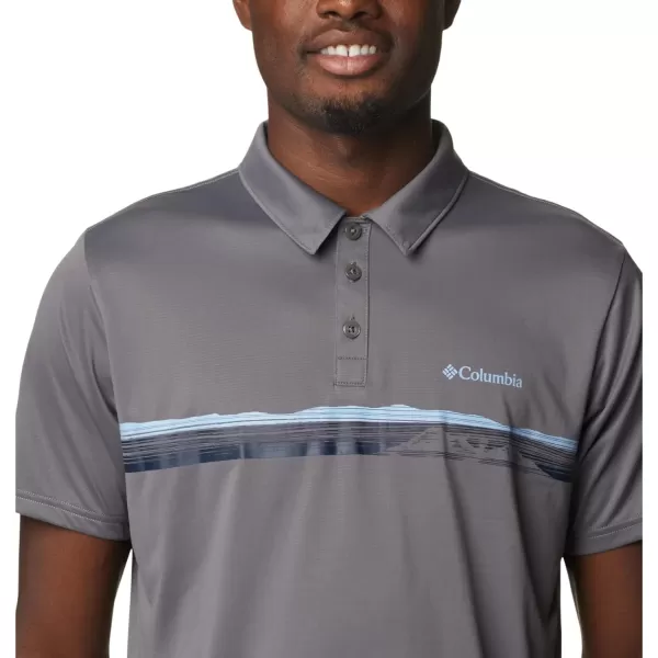 imageColumbia Mens Hike Novelty PoloCity Grey