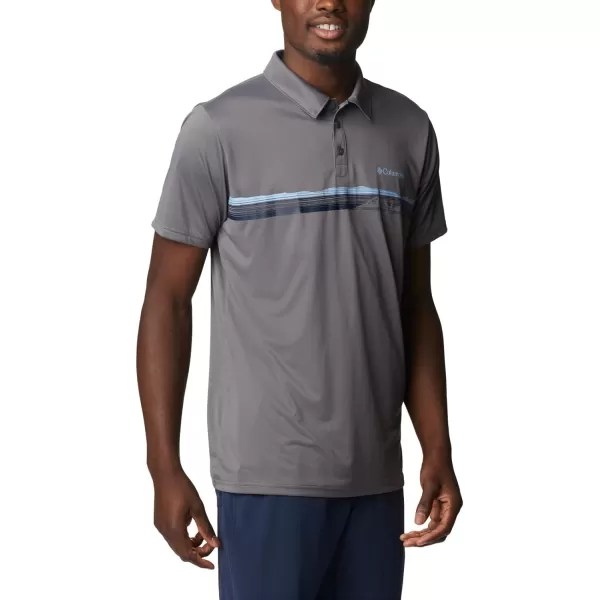 imageColumbia Mens Hike Novelty PoloCity Grey