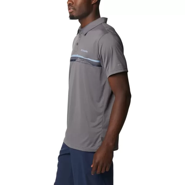 imageColumbia Mens Hike Novelty PoloCity Grey