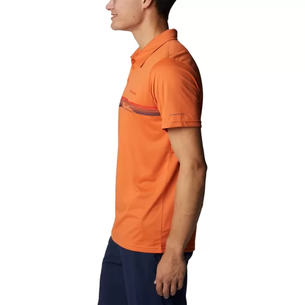 imageColumbia Mens Hike PoloDesert Orange