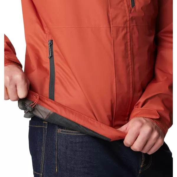 imageColumbia Mens Hikebound JacketWarp Red