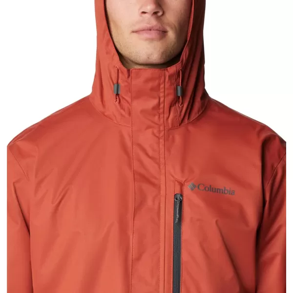 imageColumbia Mens Hikebound JacketWarp Red
