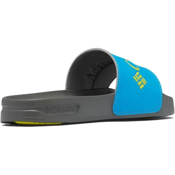 imageColumbia Mens Hood River Slide Sport SandalOcean BlueWarning Yellow